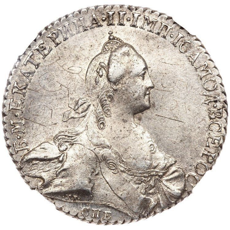 1 рубль 1770 года