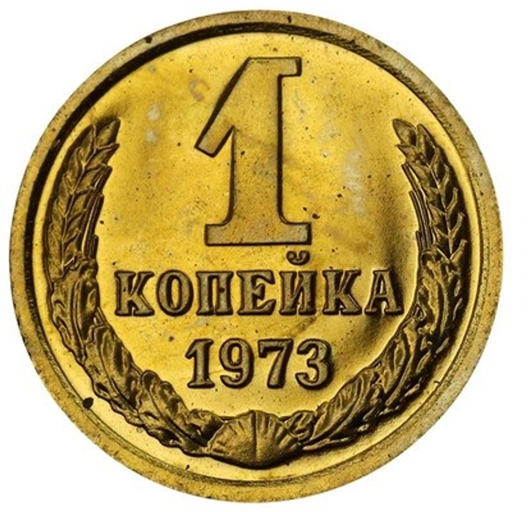 1 копейка 1973 года