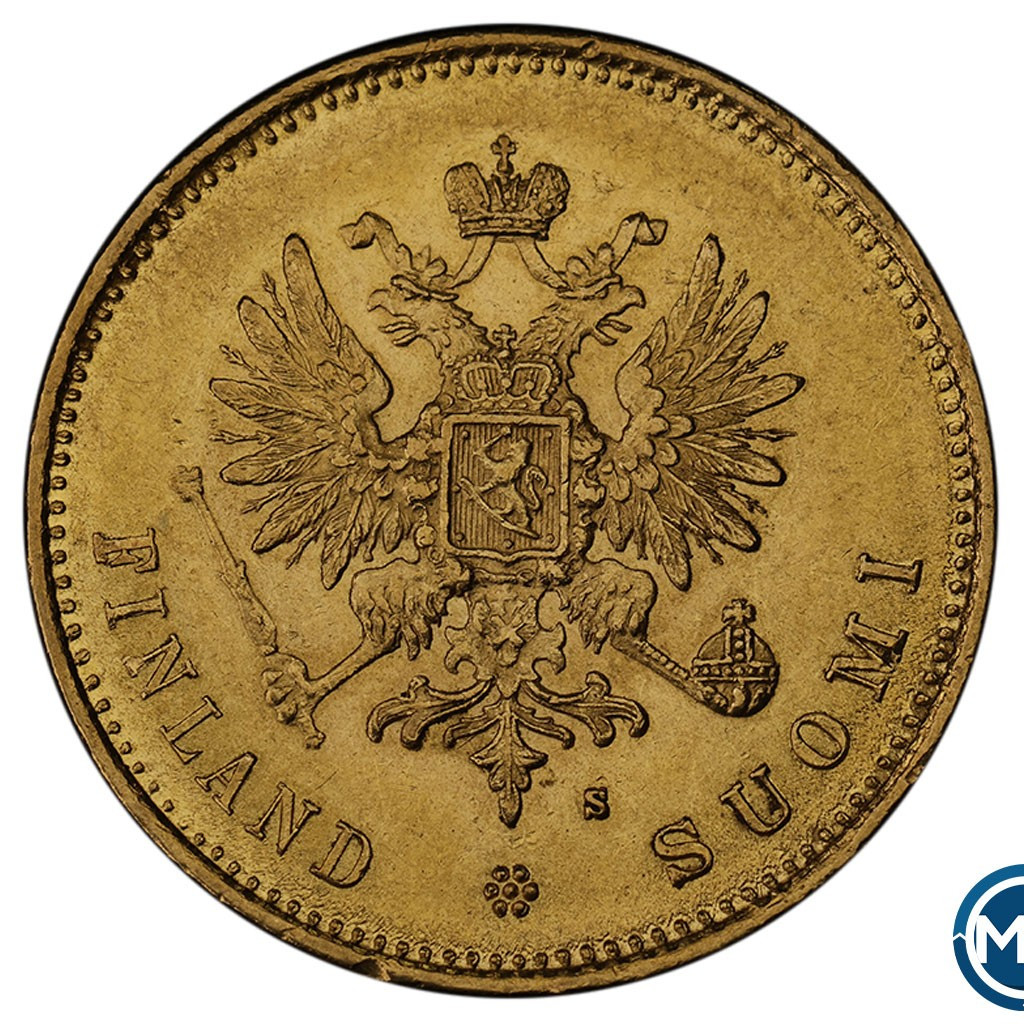 20 марок 1879 года S Для Финляндии