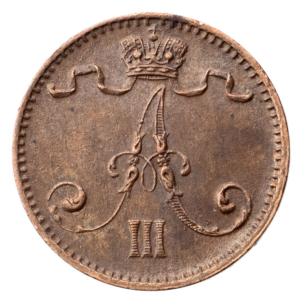1 пенни 1882 года Для Финляндии
