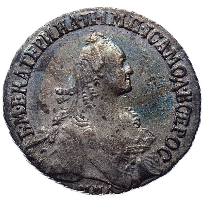 Полуполтинник 1769 года ММД EI