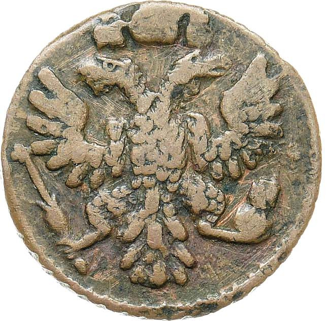 Полушка 1735 года