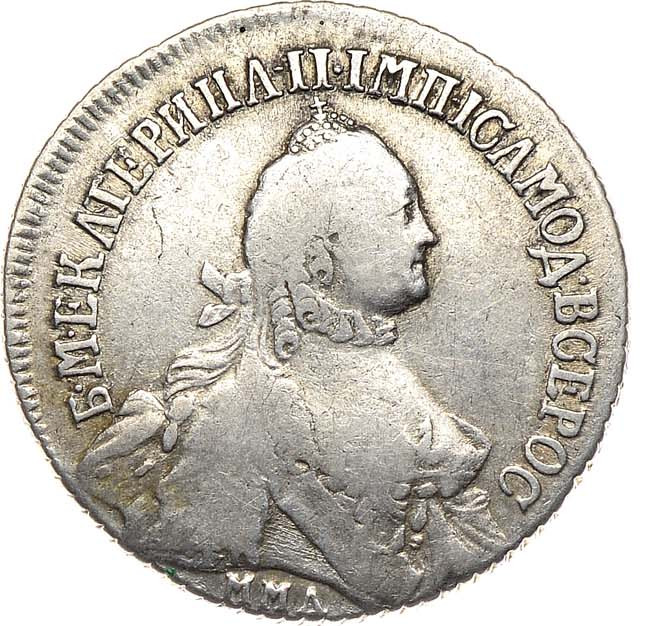 Полуполтинник 1765 года