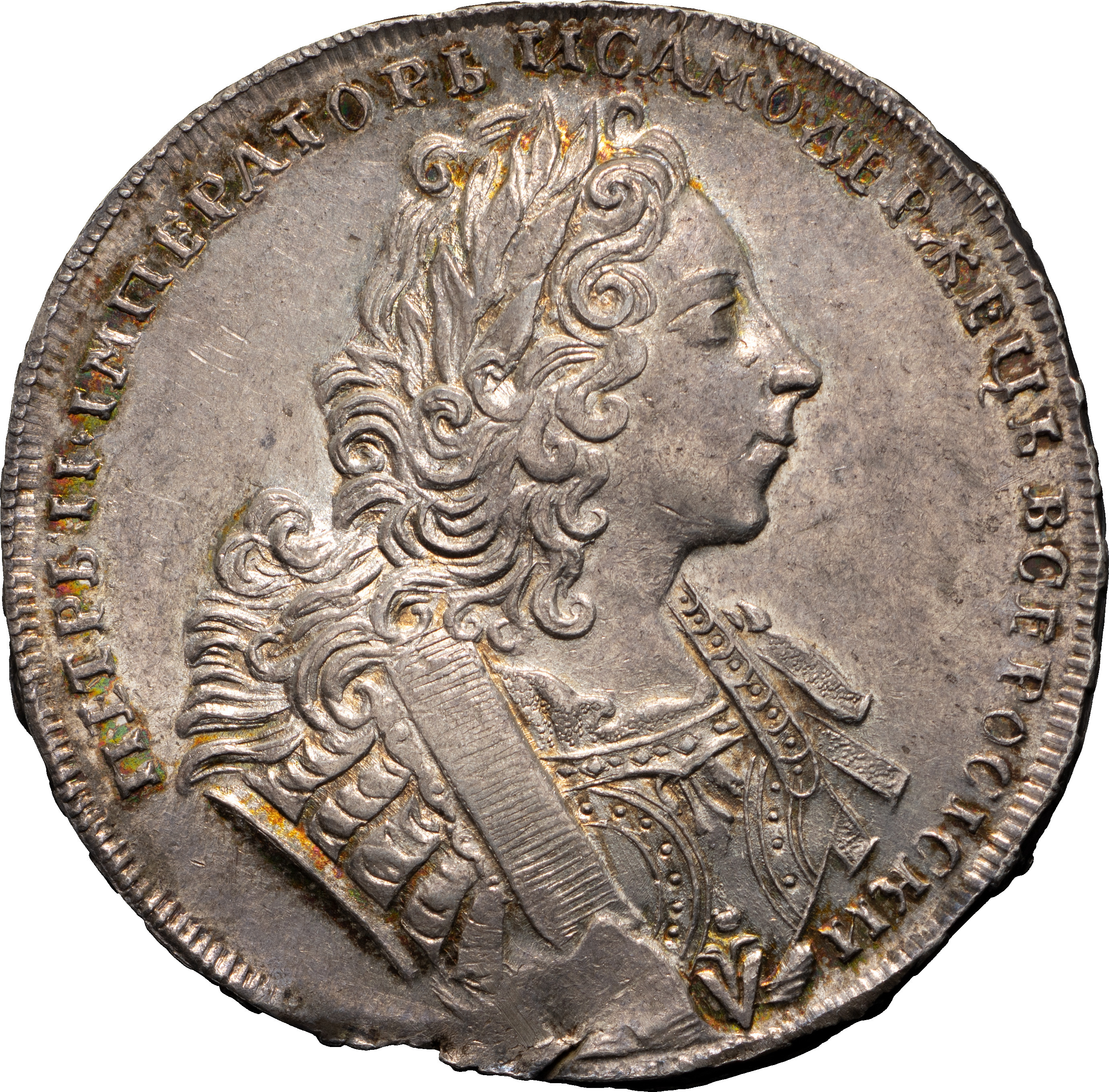 1 рубль 1729 года