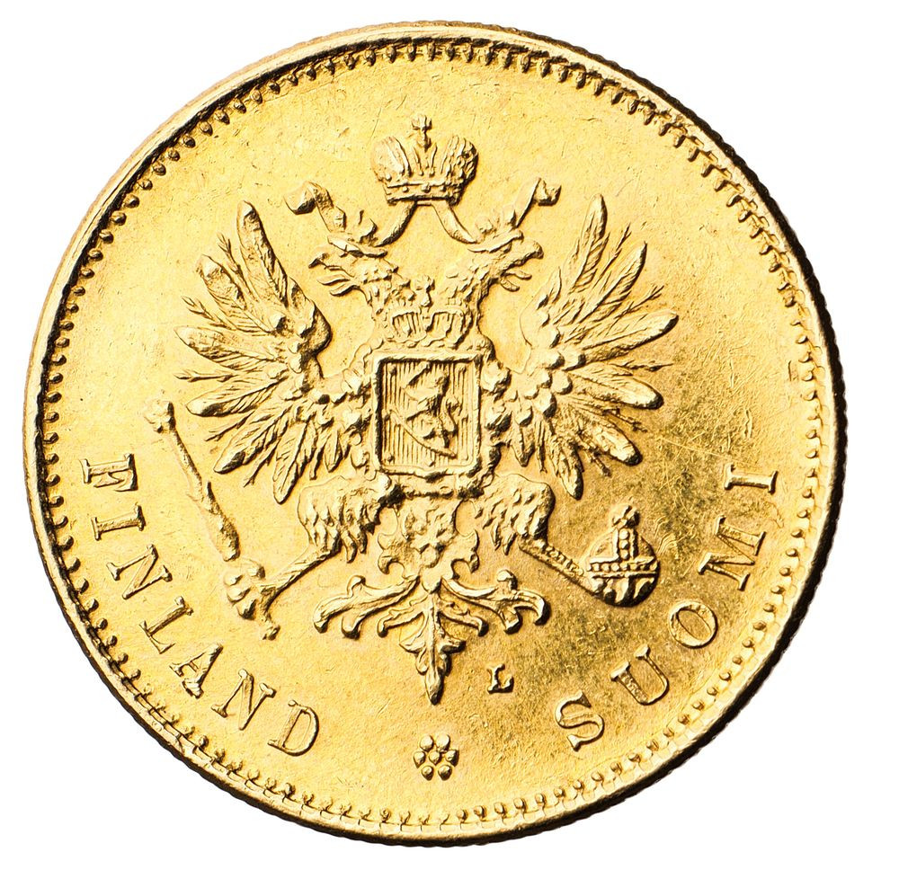 20 марок 1910 года L Для Финляндии