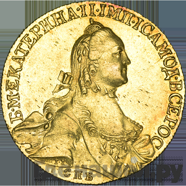 10 рублей 1764 года СПБ