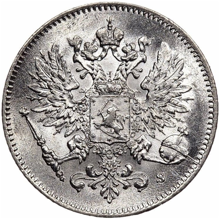 25 пенни 1916 года S Для Финляндии