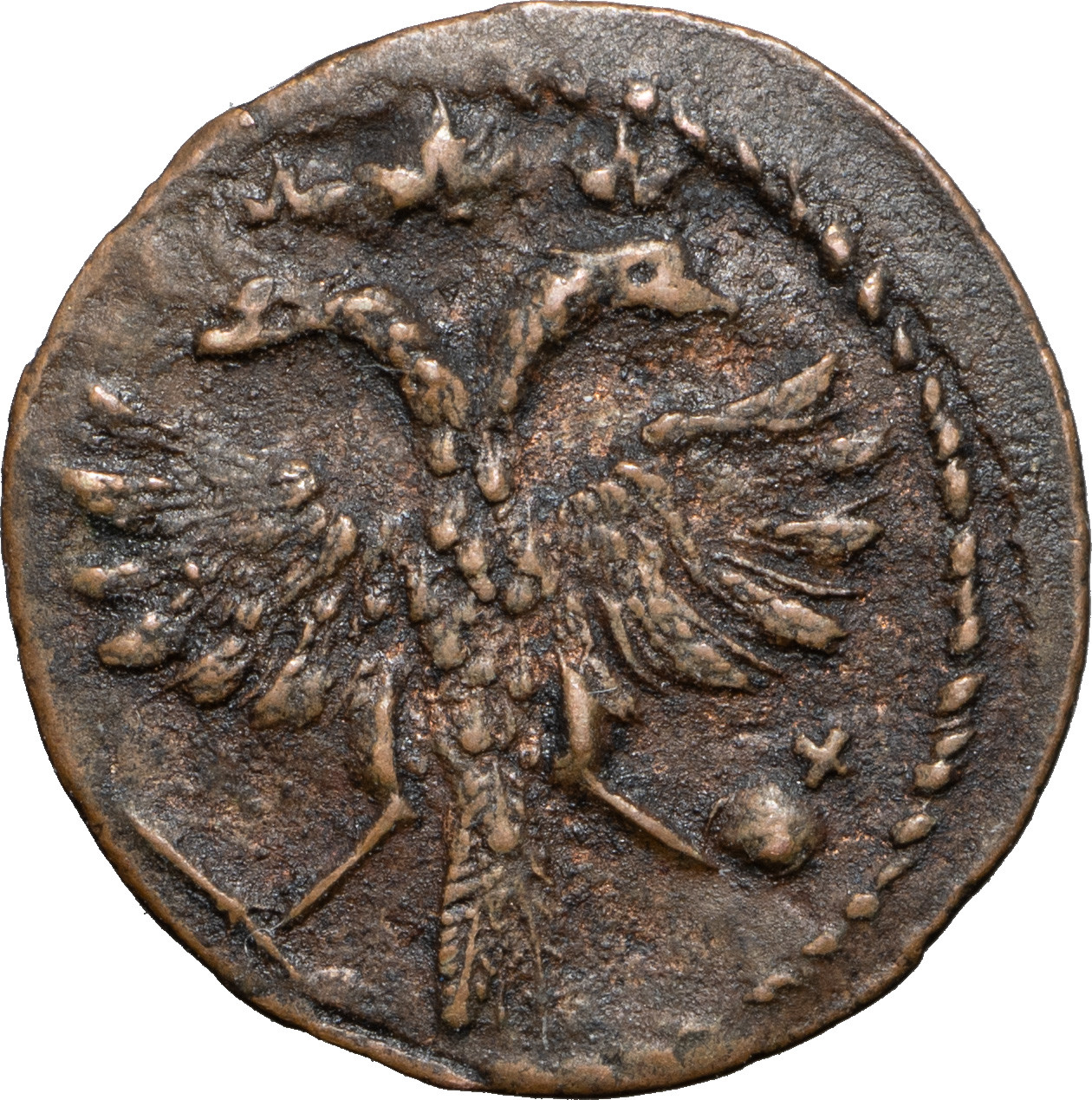 Полушка 1718 года