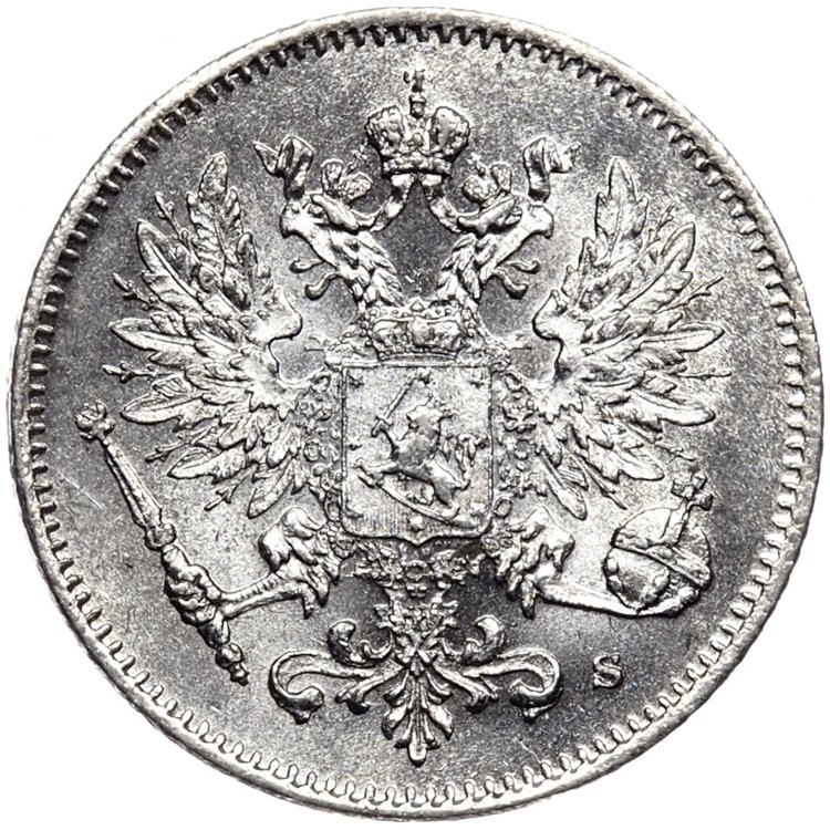 25 пенни 1915 года S Для Финляндии