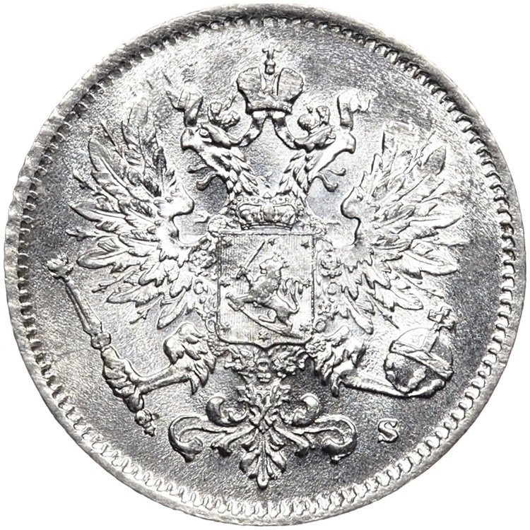 25 пенни 1916 года S Для Финляндии