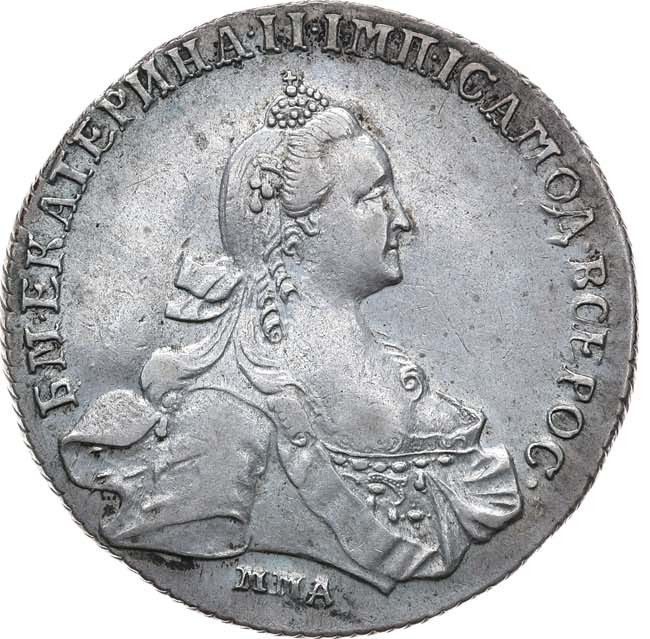 1 рубль 1768 года