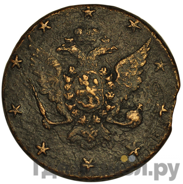 10 копеек 1762 года
