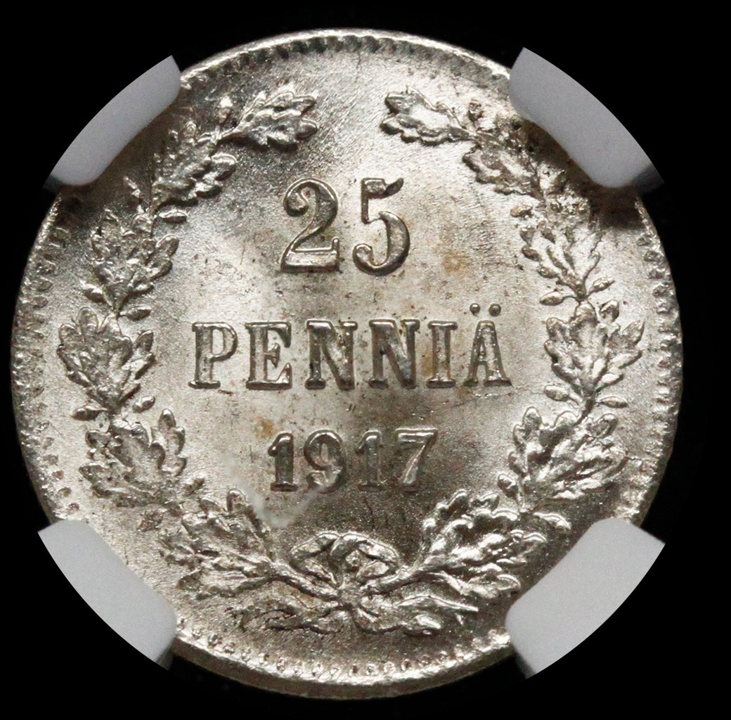 25 пенни 1917 года