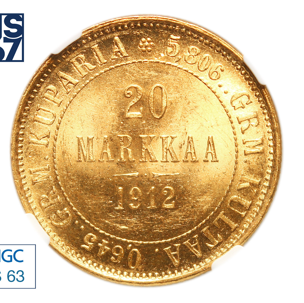 20 марок 1912 года