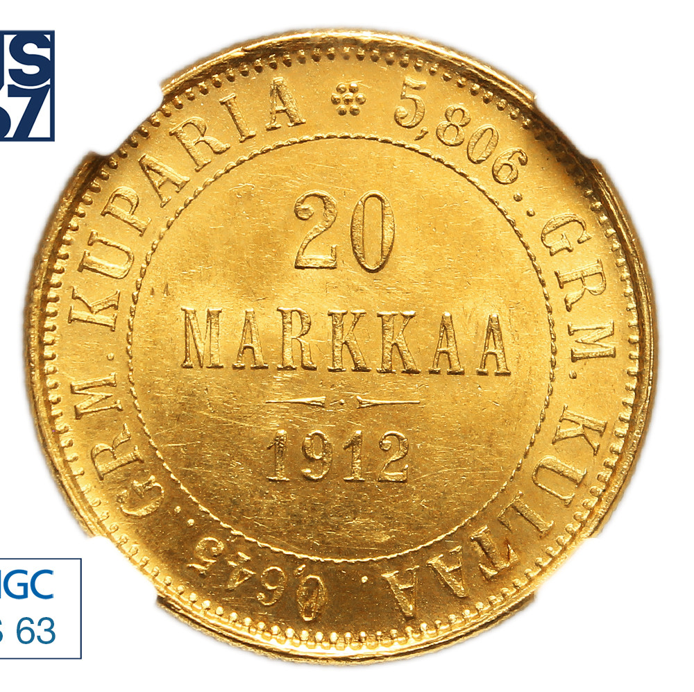 20 марок 1912 года