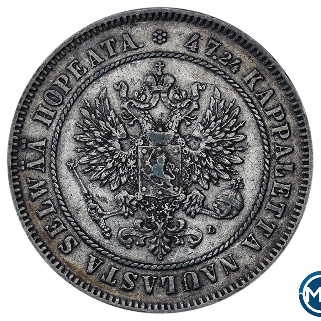 2 марки 1906 года L Для Финляндии