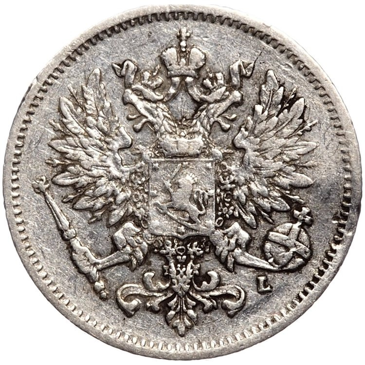 25 пенни 1906 года L Для Финляндии