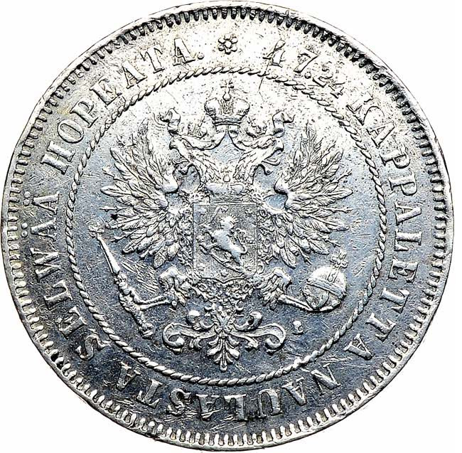 2 марки 1906 года L Для Финляндии