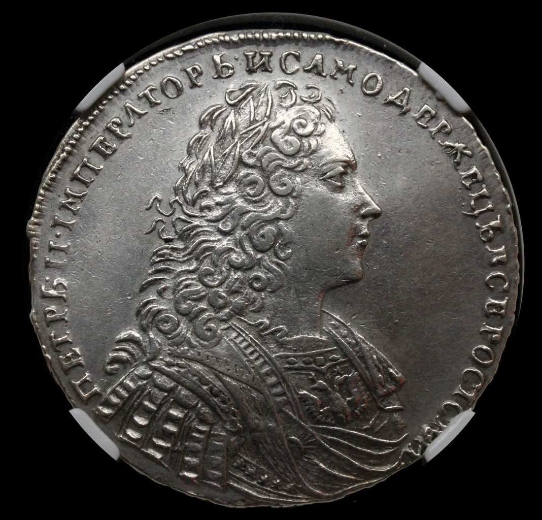 1 рубль 1729 года