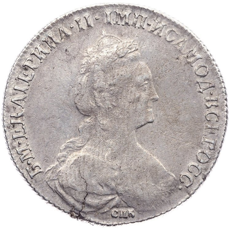 1 рубль 1778 года СПБ ФЛ