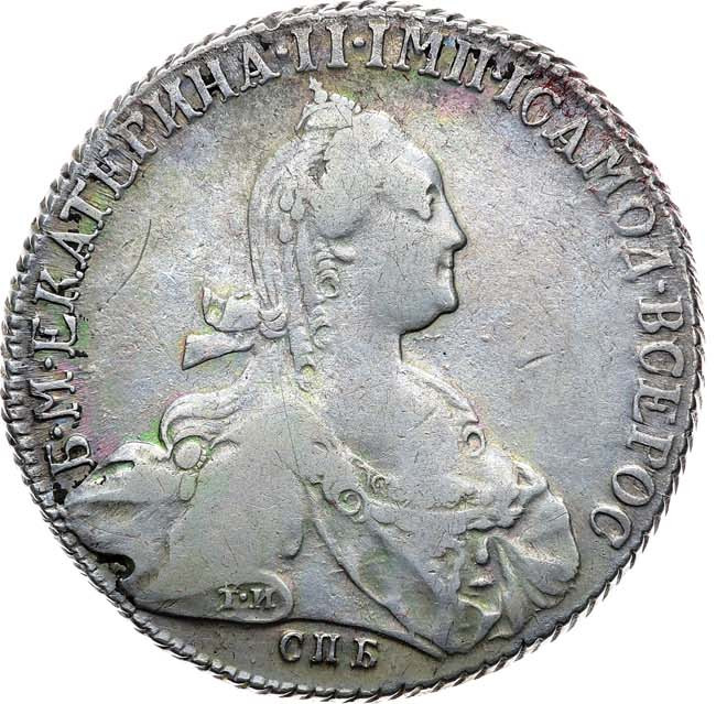 1 рубль 1775 года