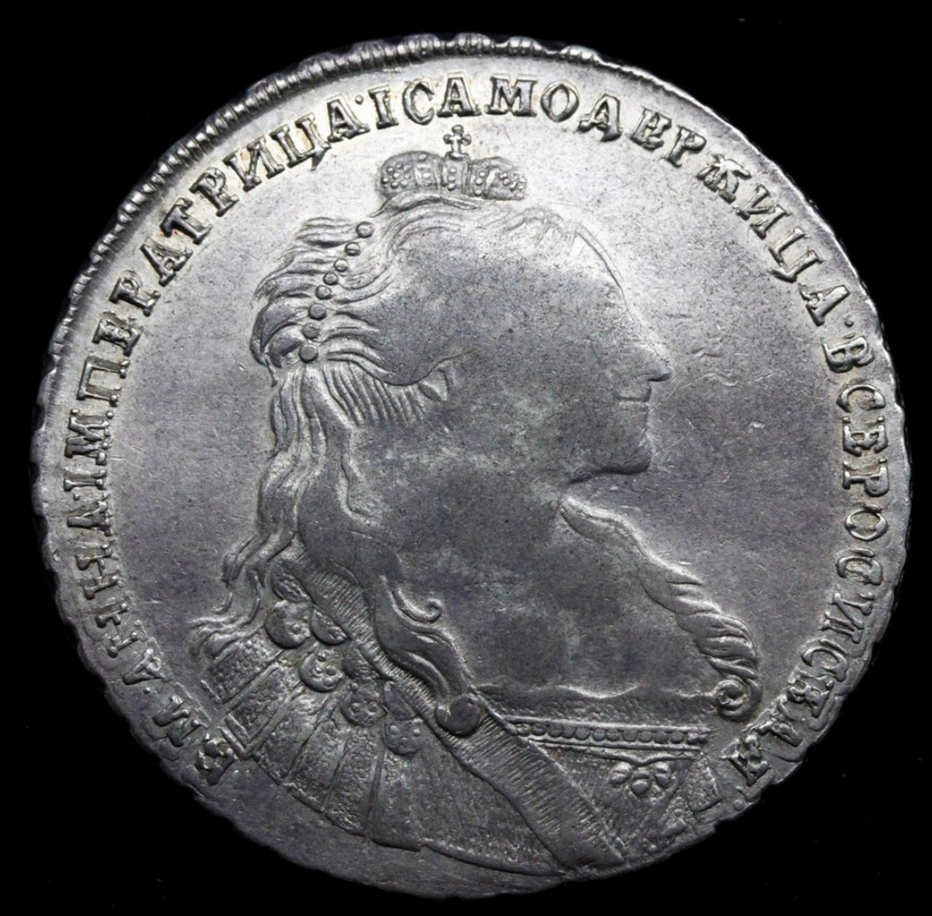 1 рубль 1735 года