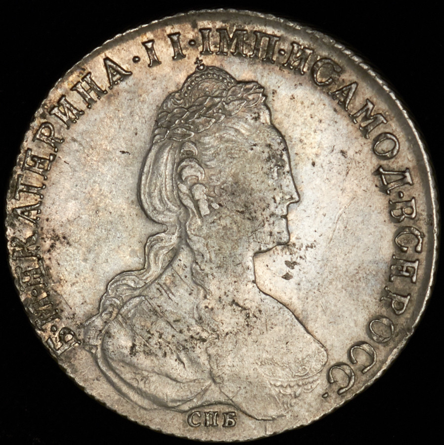 1 рубль 1782 года