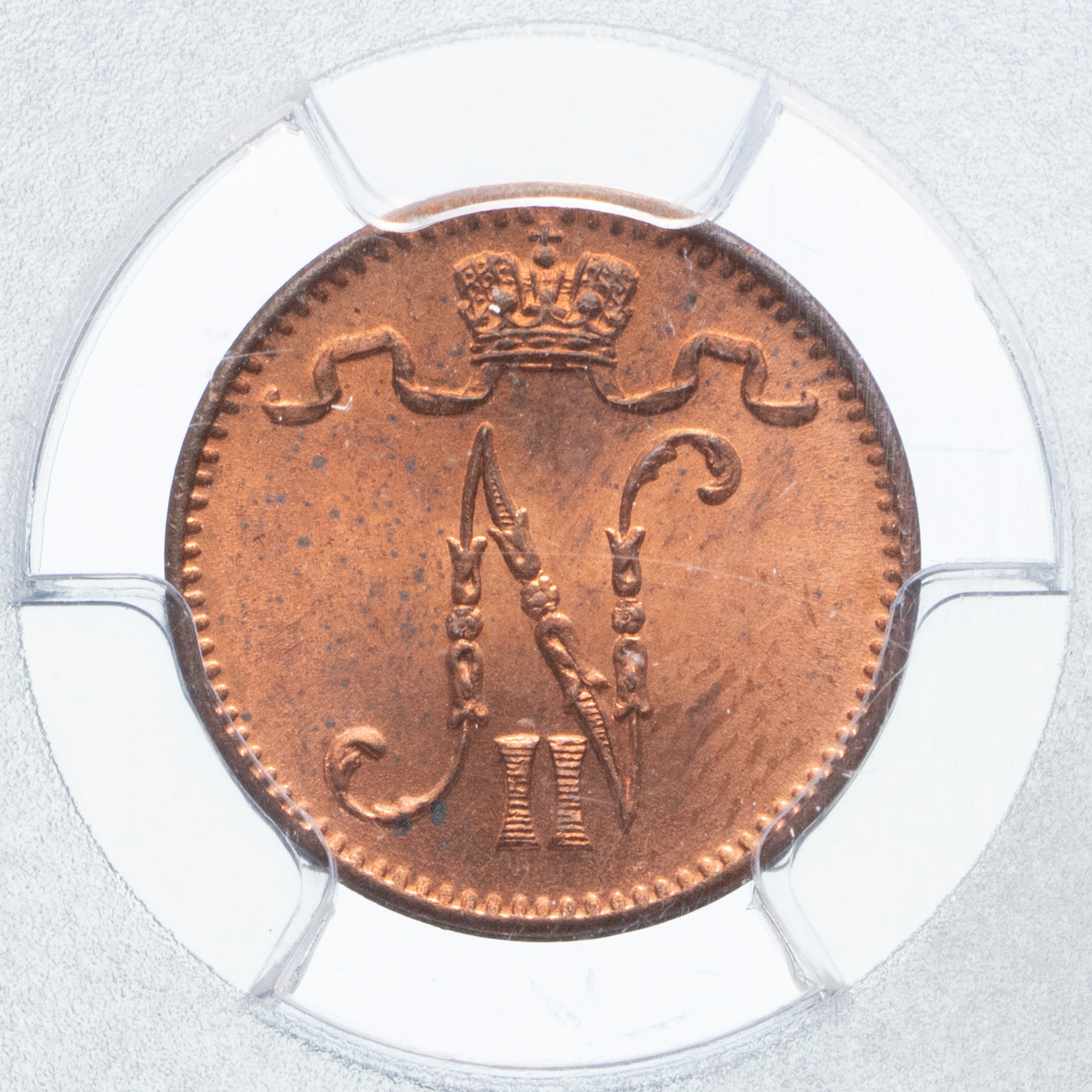 1 пенни 1914 года Для Финляндии