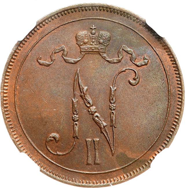 10 пенни 1917 года