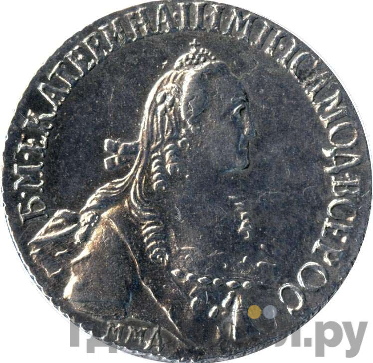 Полуполтинник 1767 года ММД EI