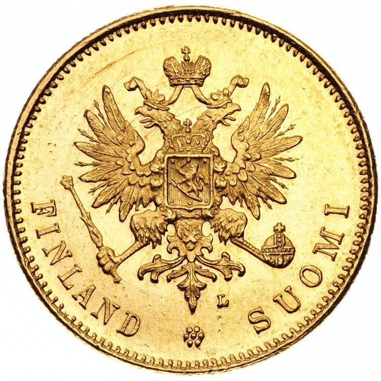 20 марок 1904 года L Для Финляндии