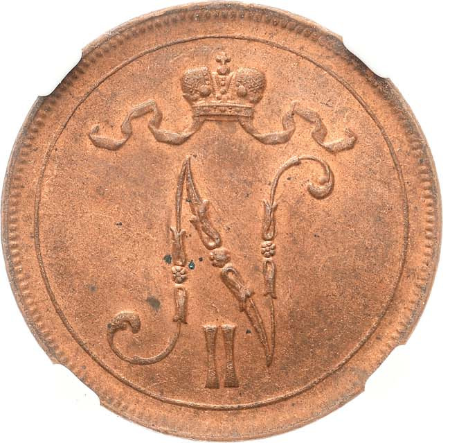 10 пенни 1916 года Для Финляндии