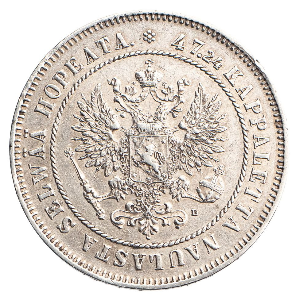 2 марки 1907 года L Для Финляндии