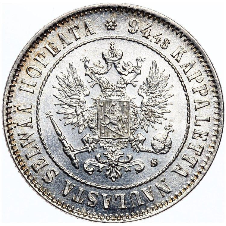 1 марка 1915 года S Для Финляндии