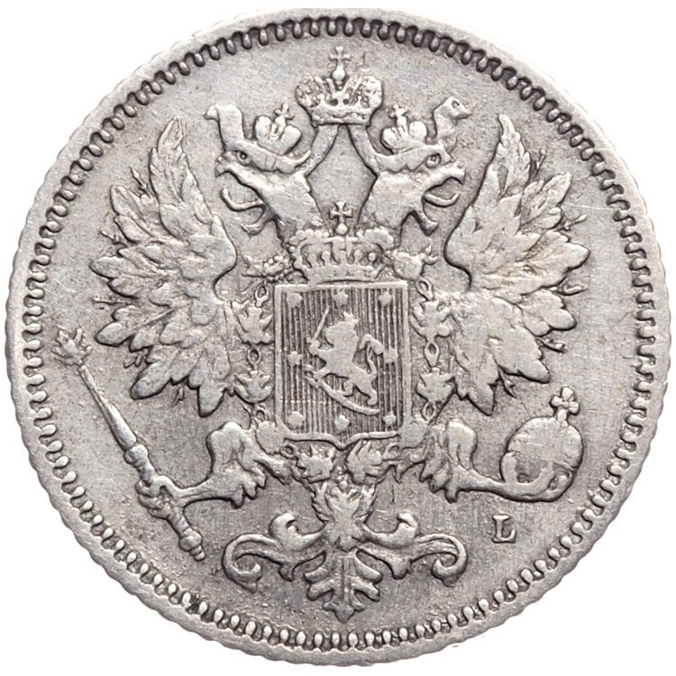 25 пенни 1894 года L Для Финляндии