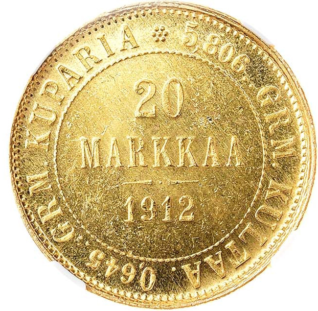 20 марок 1912 года