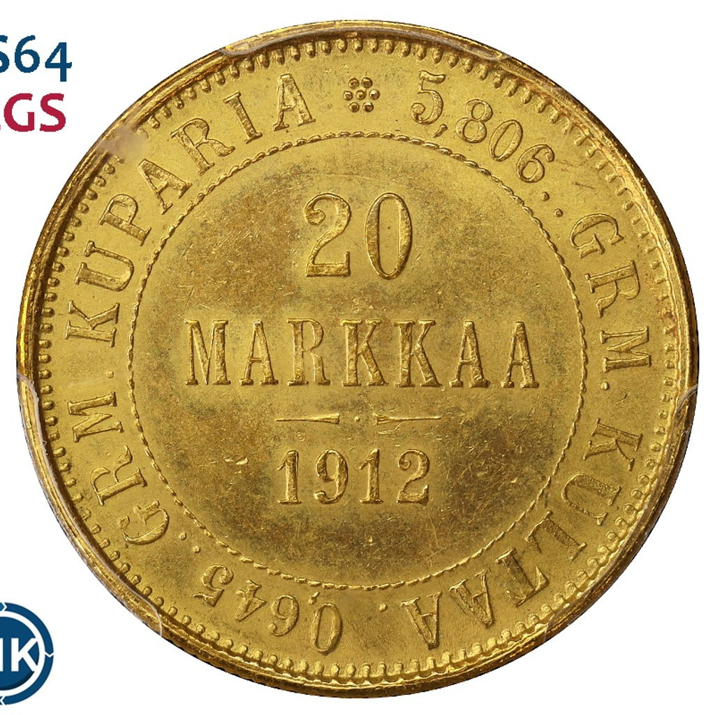 20 марок 1912 года