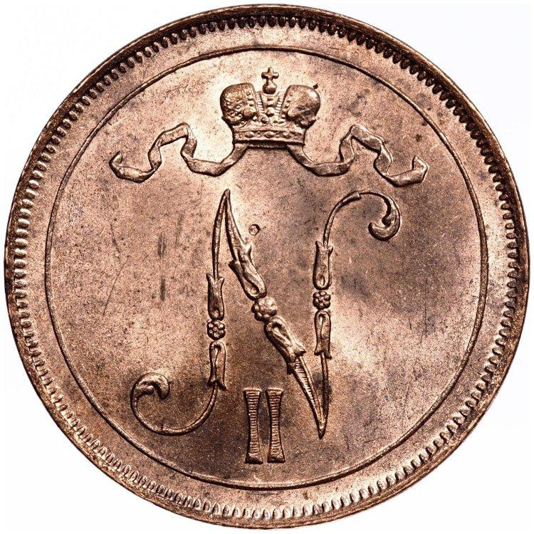 10 пенни 1916 года Для Финляндии