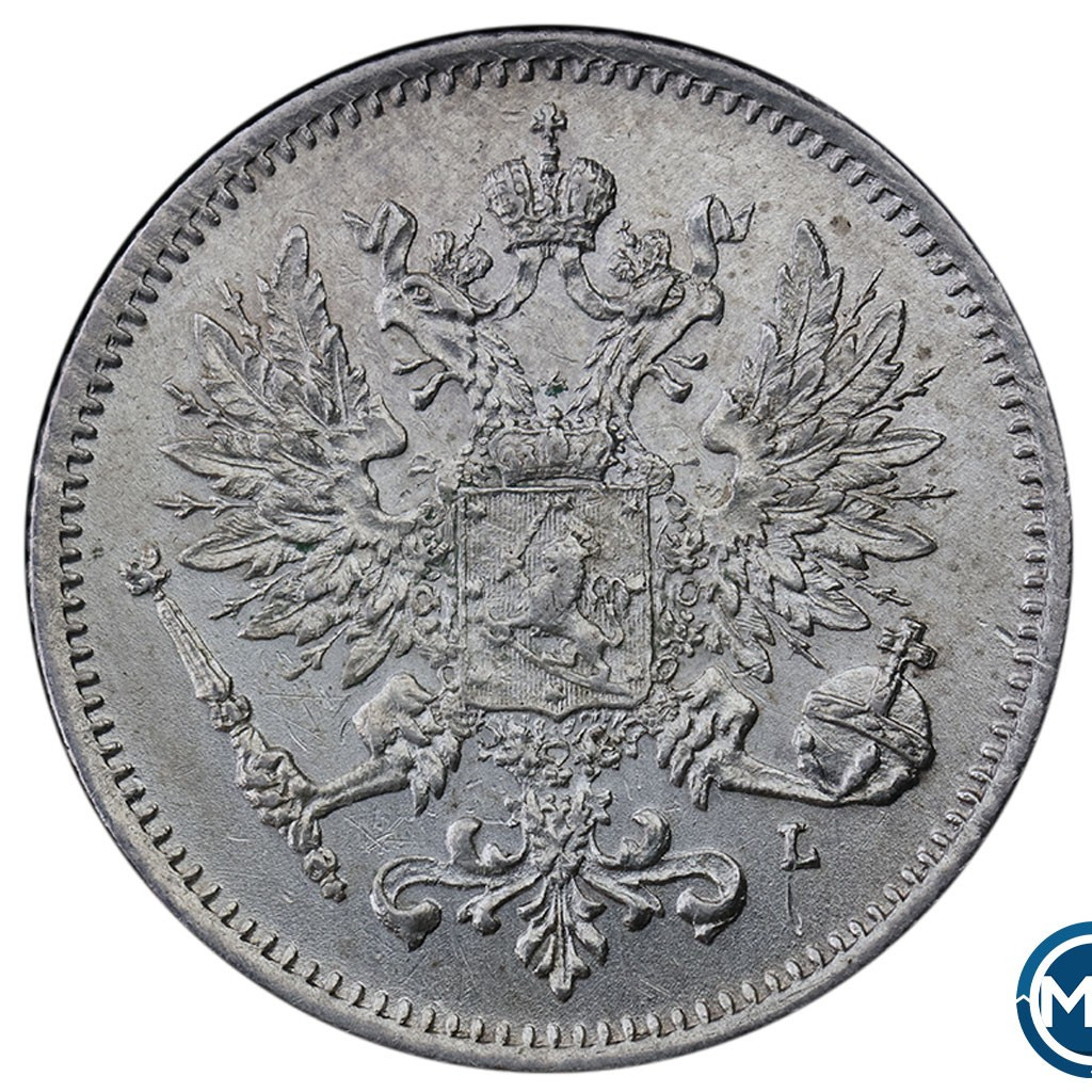 25 пенни 1906 года L Для Финляндии