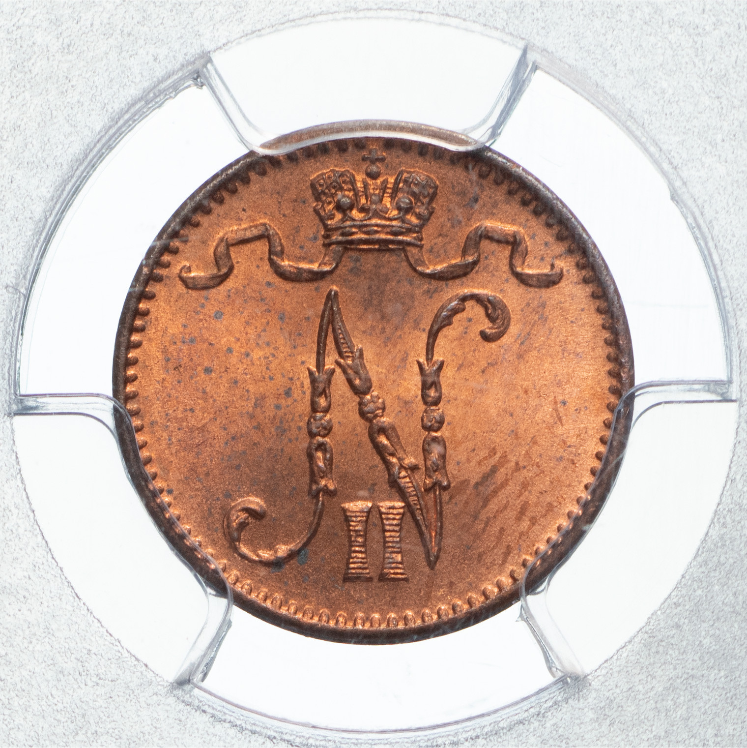 1 пенни 1914 года Для Финляндии