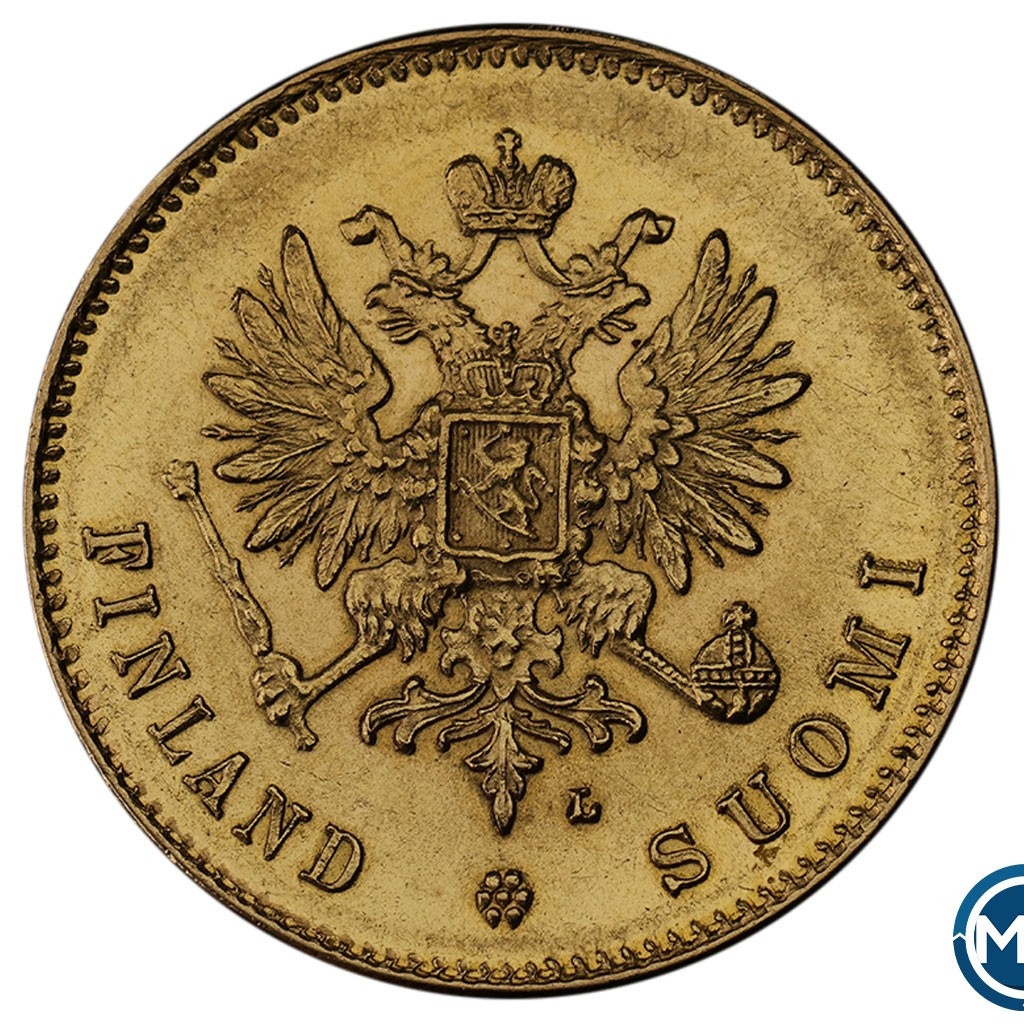 20 марок 1910 года L Для Финляндии