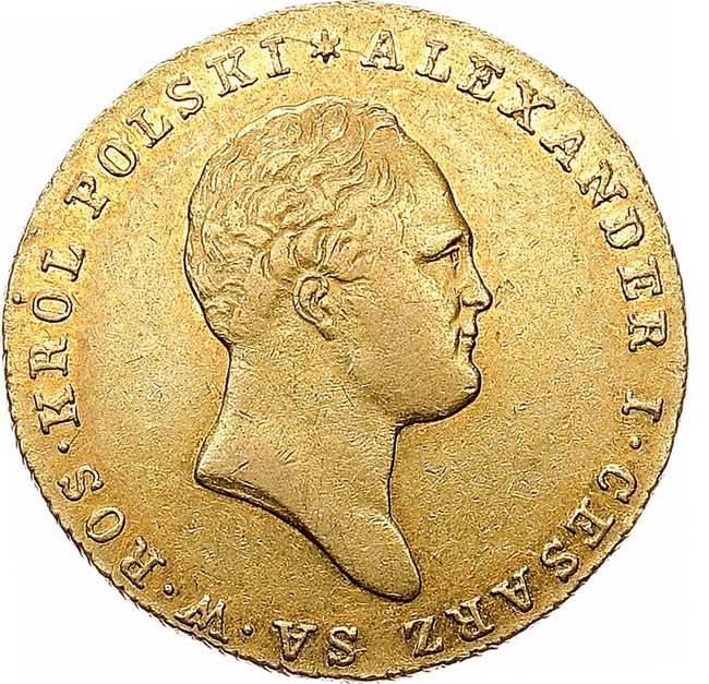 25 злотых 1818 года
