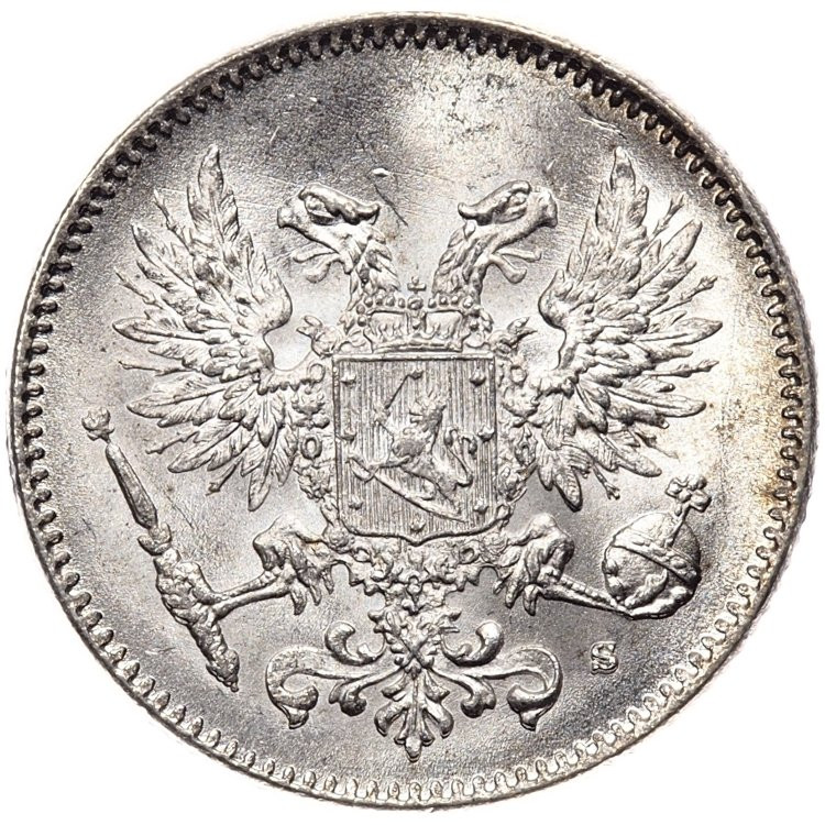 1 пенни 1917 года Для Финляндии