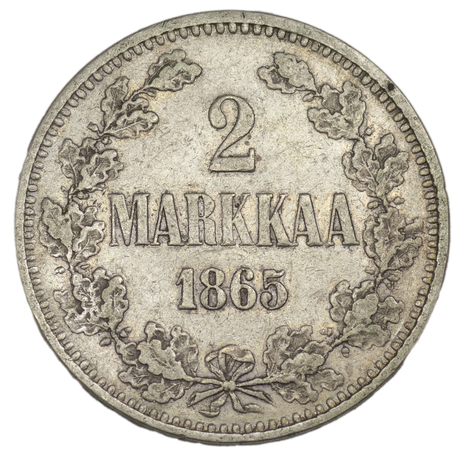 2 марки 1865 года S Для Финляндии