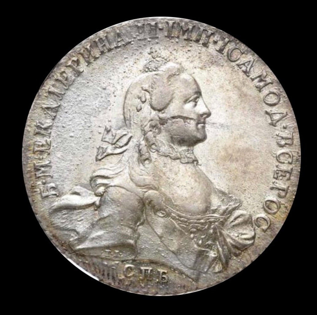 1 рубль 1762 года