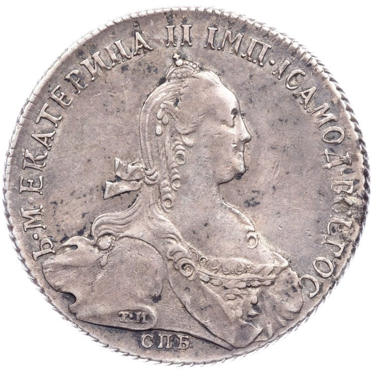 1 рубль 1774 года СПБ ТИ ФЛ