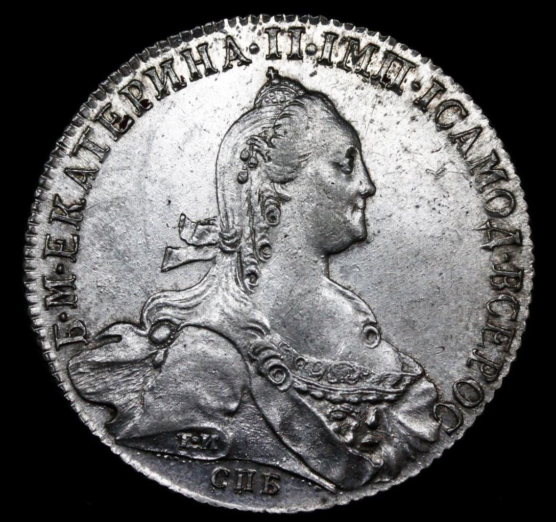 1 рубль 1774 года СПБ ТИ ФЛ