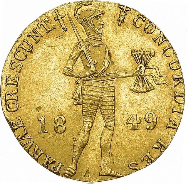 Дукат 1849 года Нидерландская имитация