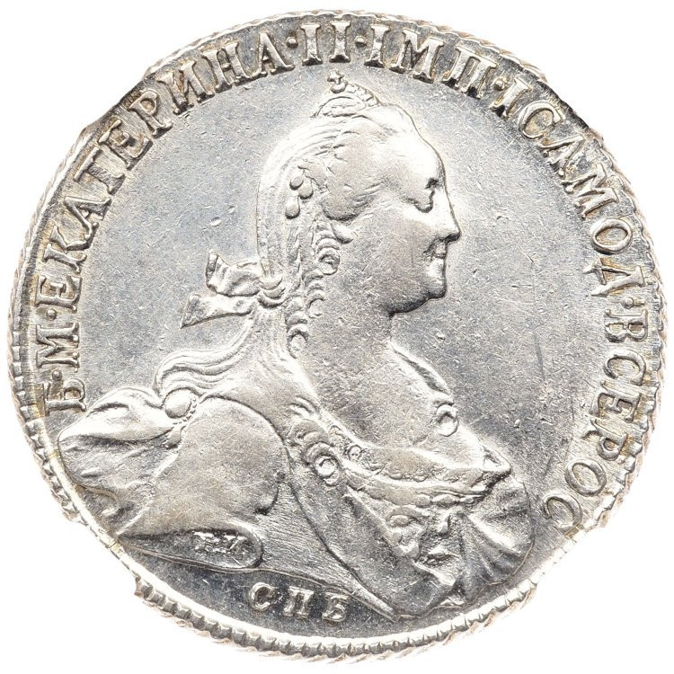 1 рубль 1774 года СПБ ТИ ФЛ
