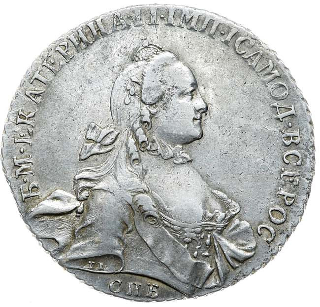 1 рубль 1764 года